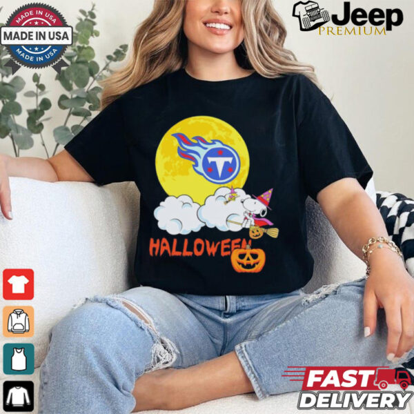 Snoopy Tennessee Titans NFL Halloween 2024 Shirt