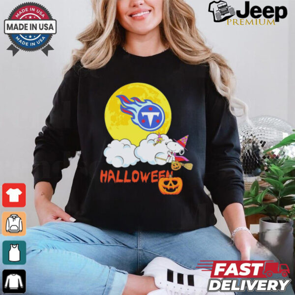 Snoopy Tennessee Titans NFL Halloween 2024 Shirt