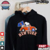 Snoopy and Woodstock driving car New York Mets 2024 MLB Playoff shirt