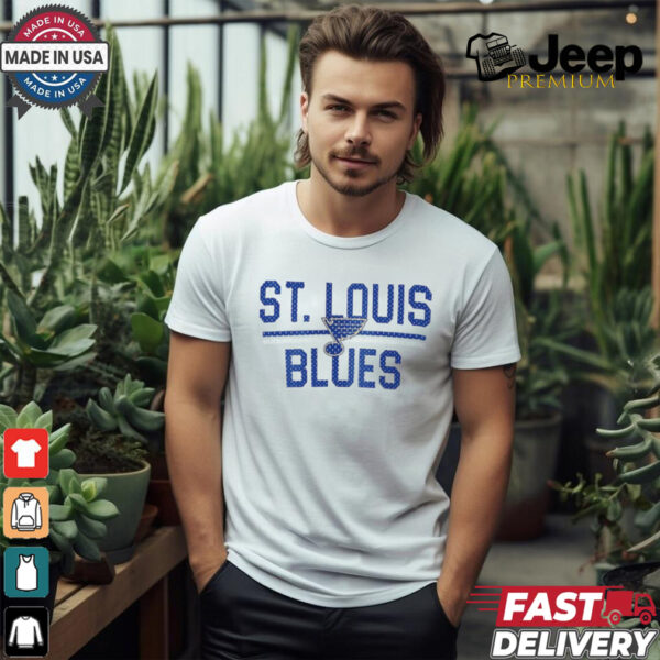 St. Louis Blues Starter Mesh Look Team Name Logo Pullover shirt