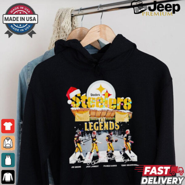 Steelers the legends thank you for the memories Christmas Shirt