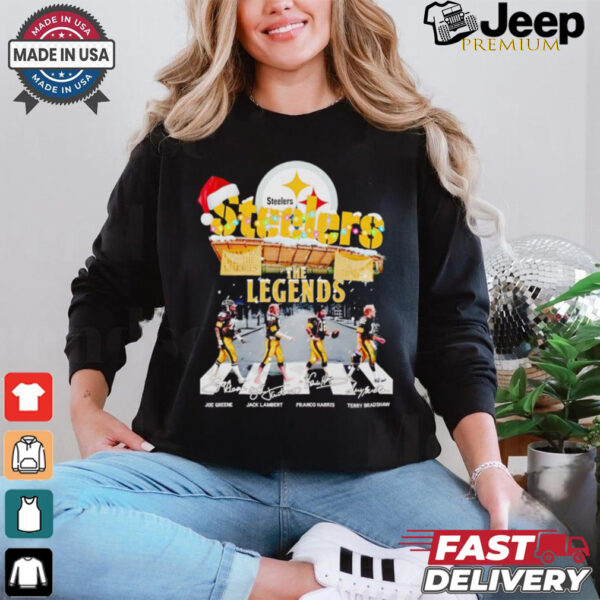 Steelers the legends thank you for the memories Christmas Shirt