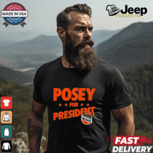 Steven Leandres Posey For President Sfgiants t shirt