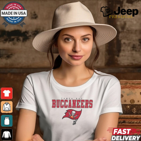 Tampa Bay Buccaneers Gameday Couture Women_s Big Goals Relaxed Fit French Terry Pullover shirt