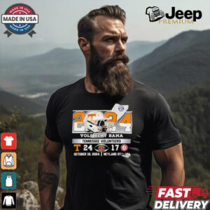 Tennessee Volunteers 2024 back 2 back champions shirt