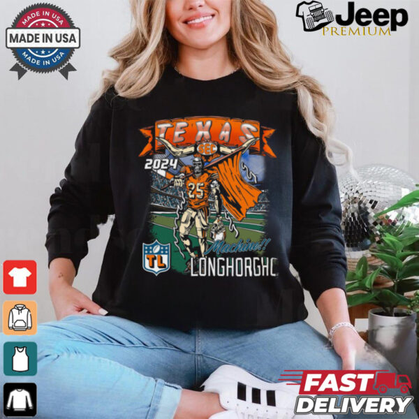 Texas 2024 machine Longhorn shirt