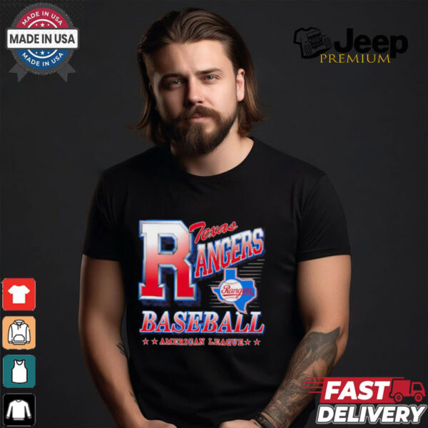 Texas Rangers American National League vintage shirt