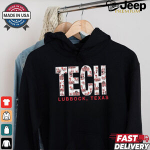 Texas Tech Red Raiders Toile TECH Block Lubbock Texas t shirt