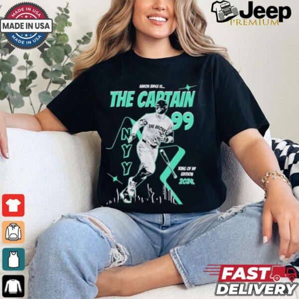 The Captain Aaron Judge New York Yankees baseball 2024 shirt