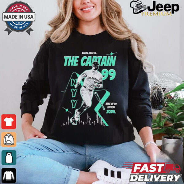 The Captain Aaron Judge New York Yankees baseball 2024 shirt