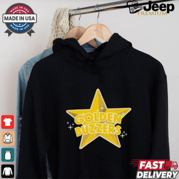 The Cramer Games Golden Buzzers t shirt