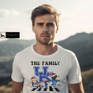 The Family Bluey Abbey Road Kentucky Wildcats Christmas 2024 shirt