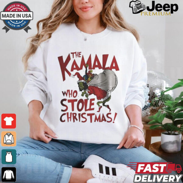 The Kamala Who Stole Christmas T shirt