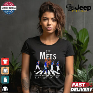 The New York Mets Abbey Road Nimmo Lindor Diaz And Alonso Shirt