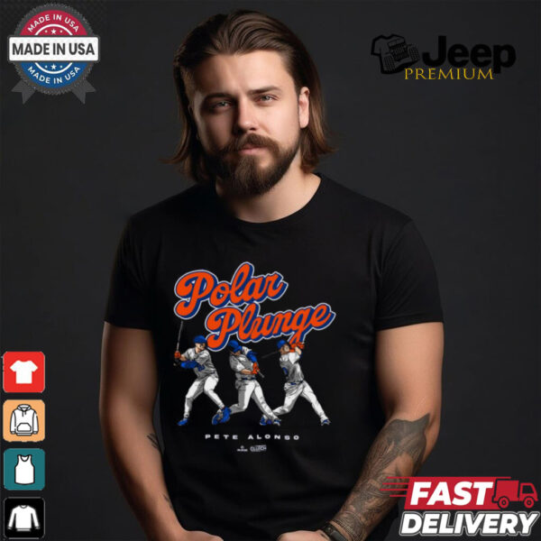 The Polar Plunge Pete Alonso New York Mets MLB t shirt