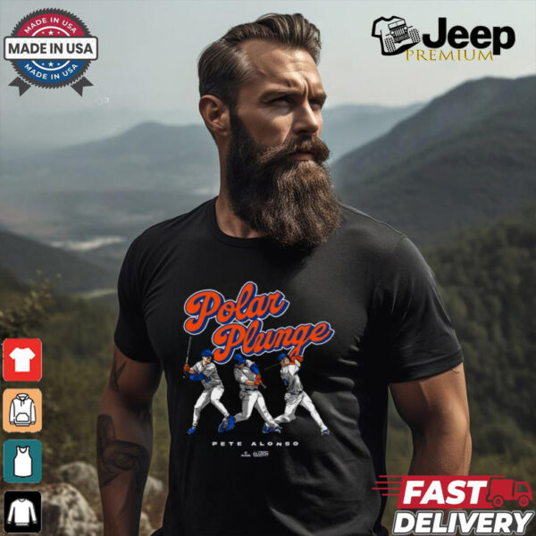 The Polar Plunge Pete Alonso New York Mets MLB t shirt