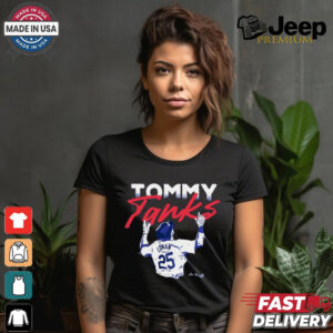 Tommy Tanks Edman Los Angeles Dodgers MLB t shirt