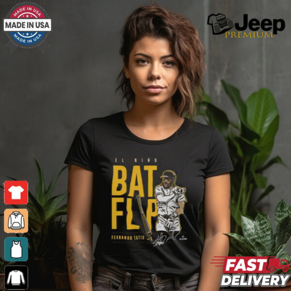 Top Fernando Tatis Jr San Diego Bat Flip T Shirt