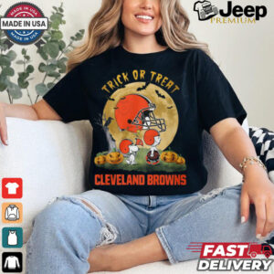 Trick Or Treat Cleveland Browns Unisex T Shirt