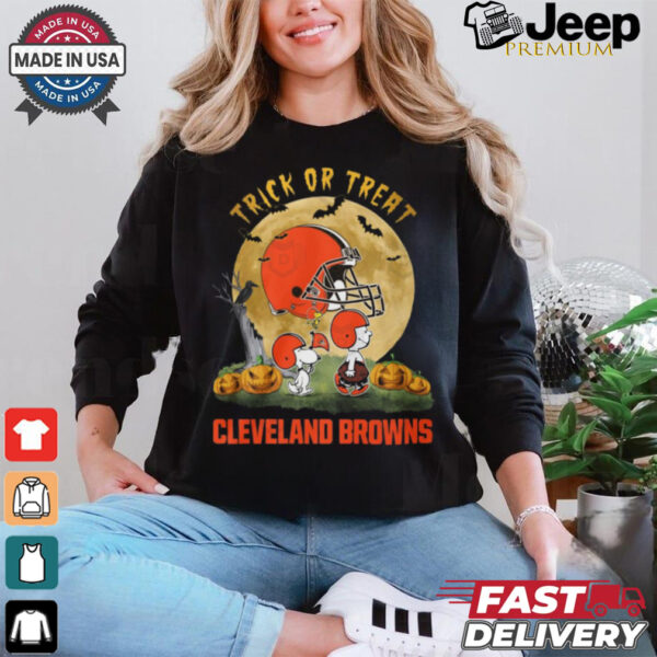 Trick Or Treat Cleveland Browns Unisex T Shirt