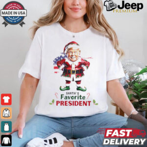 Trump Santa’s favorite President shirt