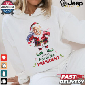 Trump Santa’s favorite President shirt