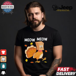 Turkey Cat Meow Shirt