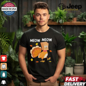 Turkey Cat Meow Shirt