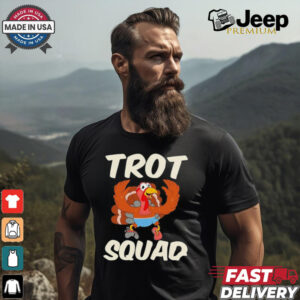 Turkey Trot Squad Cute Shirt