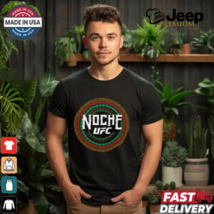 Unisex Sportiqe Heather Black Noche UFC Tri Blend Raglan Pullover shirt