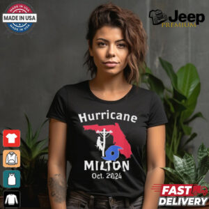 United State Hurricane Milton Lineman Oct 2024 Graphic t shirt