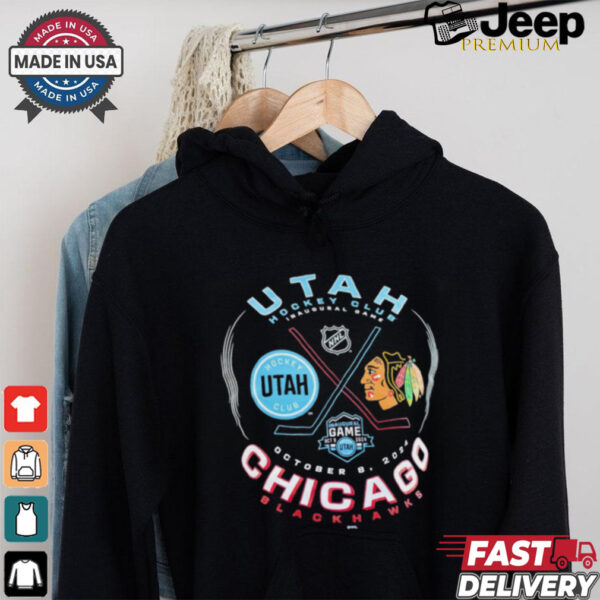 Utah Hockey Club Inaugural Game Chicago Blackhawks 2024 NHL shirt