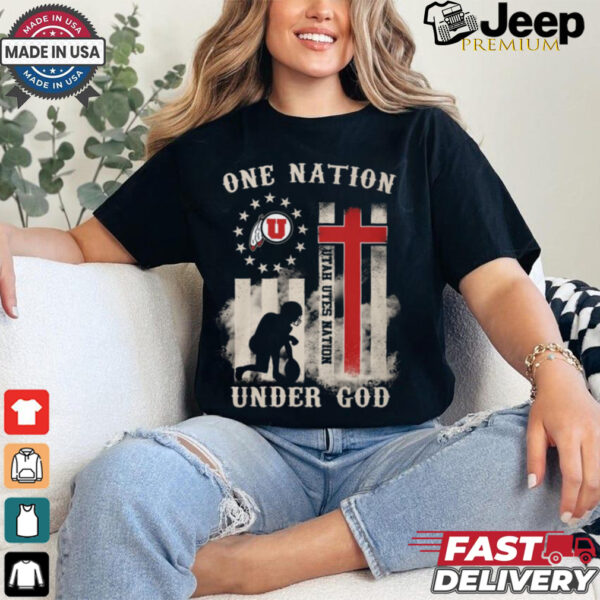 Utah Utes Nation Under God Shirt