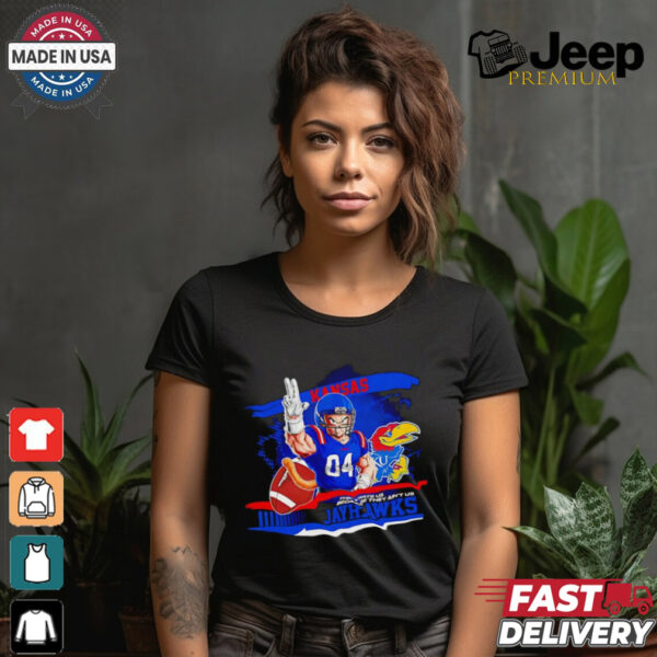 Vegeta X NCAA Kansas Jayhawks they hate us because ain’t us 2024 shirt