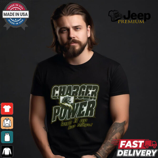 Vintage Charger Power Single Stitched T Shirt