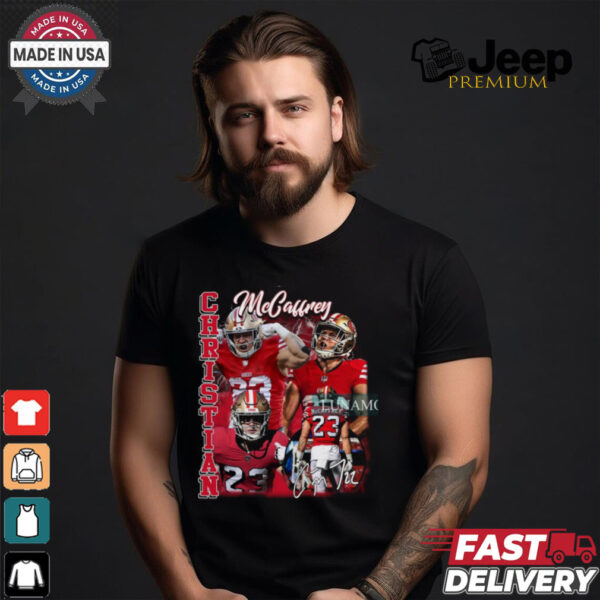 Vintage Christian McCaffrey Shirt, Christian McCaffrey T shirt