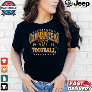 Washington Commanders Fanatics Heather Burgundy Official Retro Tri Blend T Shirt