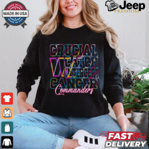 Washington Commanders – Crucial Catch Intercept Cancer Shirt