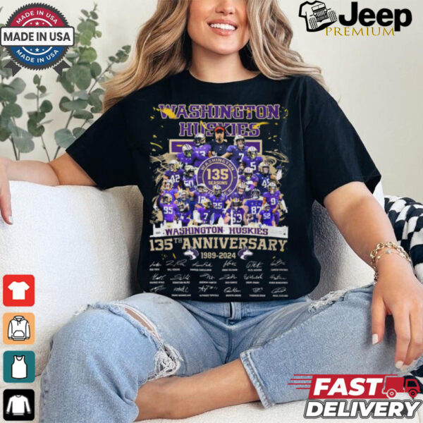 Washington Huskies 135th Anniversary 1989 2024 Shirt