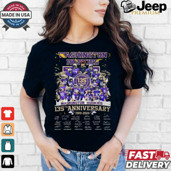 Washington Huskies 135th Anniversary 1989 2024 Shirt