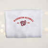 Washington Nationals Embroidered Sweatshirt Mlb Embroidered Sweater Embroidered Mlb shirt