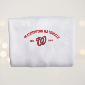 Washington Nationals Est 1969 Embroidered Unisex Shirt Mlb T shirt