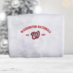 Washington Nationals Est 1969 Embroidered Unisex Shirt Mlb T shirt