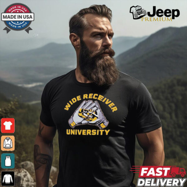 Wide receiver university T shirt