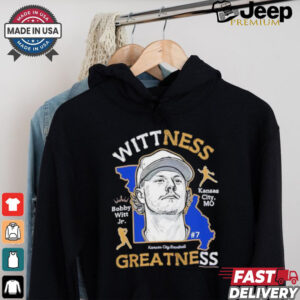 Wittness Greatness Bobby Witt Jr. Kansas City Royals baseball Map shirt