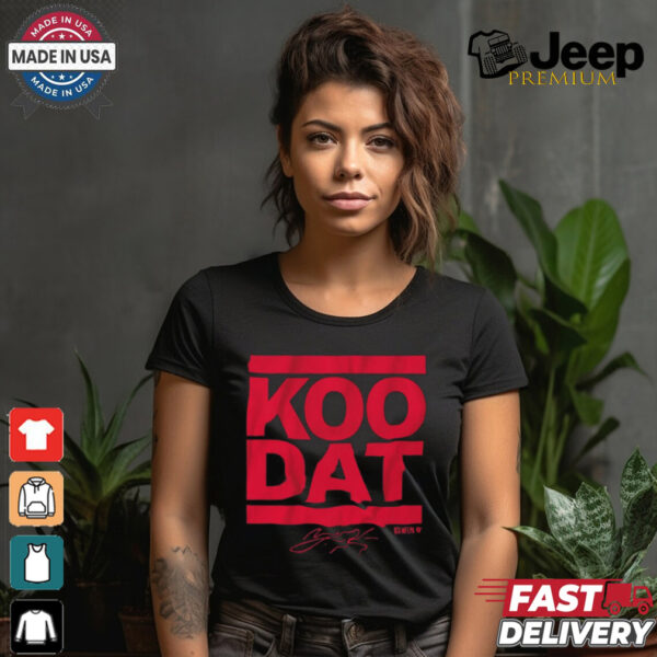 Younghoe Koo Koo Dat Atlanta Falcons Signature t shirt