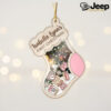 Christmas Snoopy with Santa Hat Tree Ornament