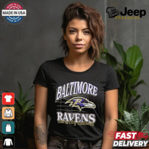 Baltimore Ravens Charm City Football Retro Gridiron T Shirts