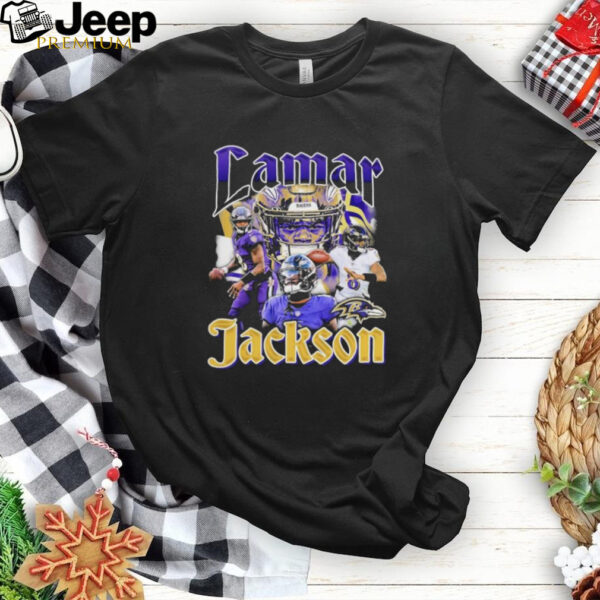 Baltimore Ravens Lamar Jackson Notorious Player T Shirts