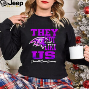 Baltimore Ravens Pancreatic Cancer Awareness They Not Like Us shirt